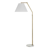 Claire Floor Lamp Dark Antique Brushed Brass By Renwil