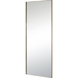 Northern Wall Mirror Antique Brass By Renwil