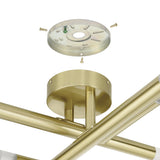 Manhattan 18-inch 6-light Brushed Gold LED Wall Sconce