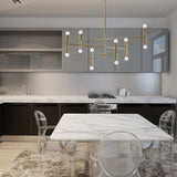 Axis Ceiling Fixture Gold By Renwil