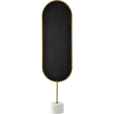 Taio Wall Mirror Antique Brass By Renwil