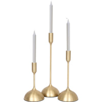 Ferris Candle Holder Gold By Renwil