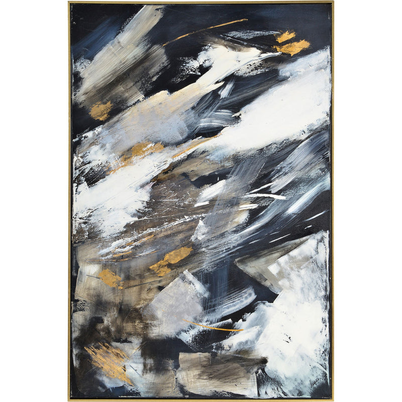 Westmount  Canvas Art Gold By Renwil