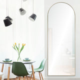 Thatcher Full Length Mirror Gold Leaf By Renwil