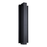 Jubilee 24-inch Matte Black 5CCT LED Exterior Wall Sconce