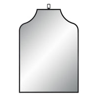 Breda Wall Mirror MATTE BLACK By Renwil