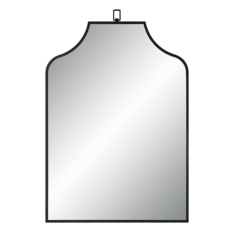 Breda Wall Mirror MATTE BLACK By Renwil