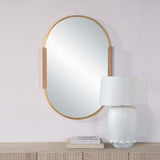 Kerianne Wall Mirror Gold Leaf By Renwil