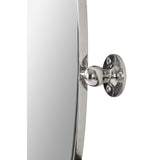 Azalea Wall Mirror Nickel Plated By Renwil