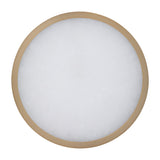 Argyle 16-inch Champagne Gold and Natural Alabaster 5CCT LED Flush Mount