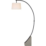 Weymouth Floor Lamp Matte Black By Renwil