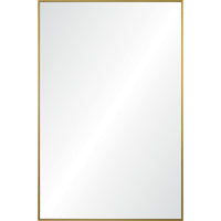 Raydon Wall Mirror Satin Brass By Renwil