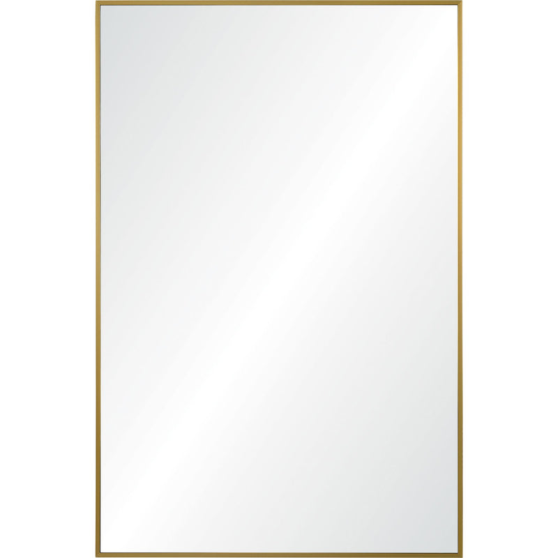 Raydon Wall Mirror Satin Brass By Renwil