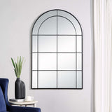 Atkinson Full Length Mirror Matte Black By Renwil