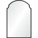 Asmara Wall Mirror Matte Black By Renwil