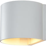 Zak Wall Sconce Matte White By Renwil