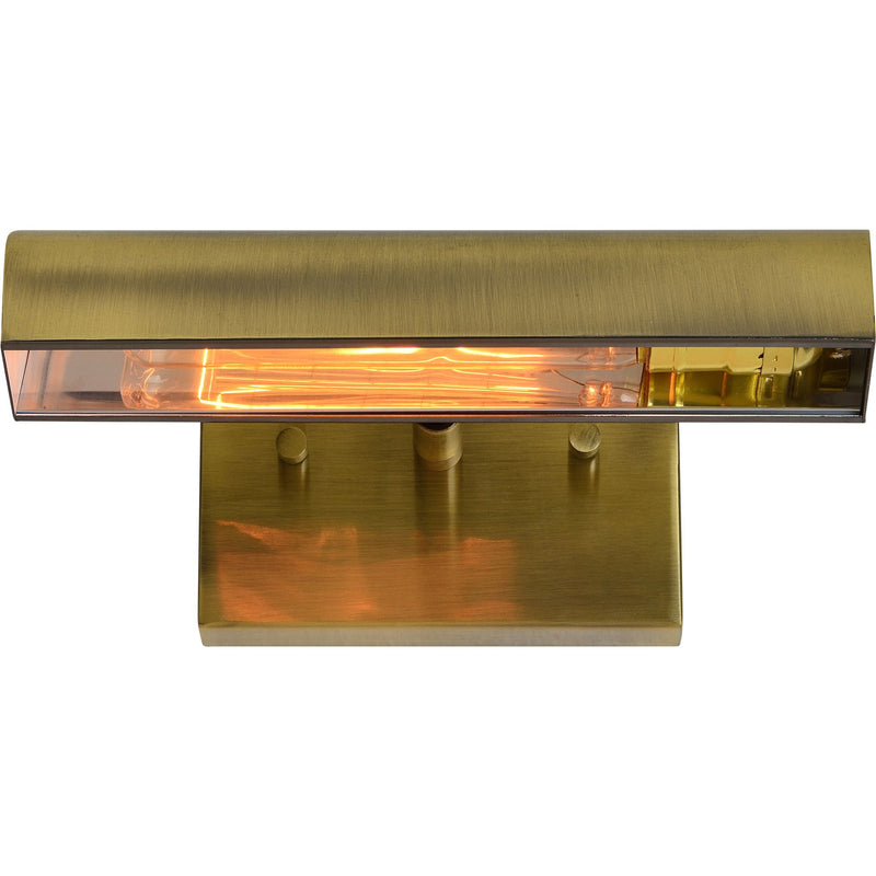 Yorker Wall Sconce Antique Brass By Renwil