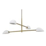 Tulla Ceiling Fixture Champagne By Renwil