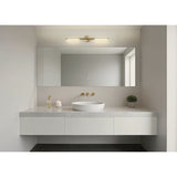 Overture 32-inch 2-light Champagne Gold 5CCT LED Vanity Light