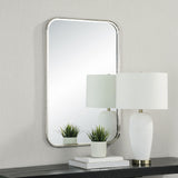 Sylvie Wall Mirror POLISHED NICKEL By Renwil