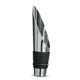 Rosendahl Grand Cru Barware Wine Pourer, Black/Steel, H: 3.1" By Rosendahl