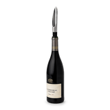 Rosendahl Grand Cru Barware Wine Pourer, Black/Steel, H: 3.1" By Rosendahl