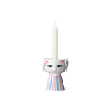 Bjørn Wiinblad Eva Candleholder, Pink, H: 3.7" By Bjorn Wiinblad