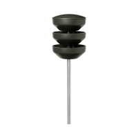 Rosendahl Recycled Bird-Feeding Station on Pole, Green, H: 42.1" By Rosendahl