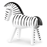 Kay Bojesen Zebra, Black/White, H: 5.5" By Kay Bojesen