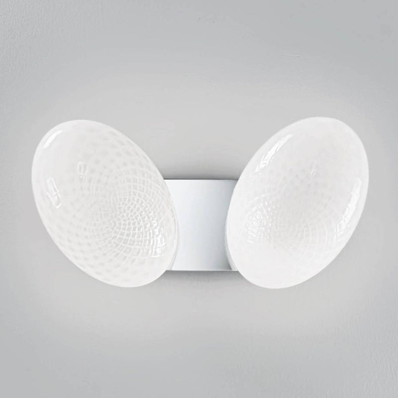 Bitta 2 Light Wall Sconce by Sylcom, Color: Ocean - Sylcom, Size: Small,  | Casa Di Luce Lighting