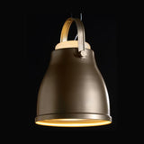 Bronze Bell Pendant Light by Antonangeli