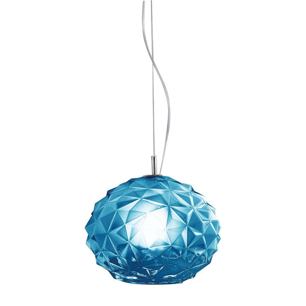 Emisphera Pendant by Sylcom, Color: Blue, Size: Small,  | Casa Di Luce Lighting
