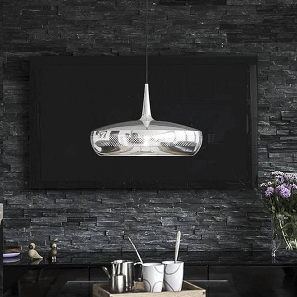 Clava Dine Pendant by UMAGE, Color: Polished Steel, Copper, White, Brass, Red, Ochre, Umber, Slate, Finish: Black, White,  | Casa Di Luce Lighting