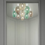 Casa Blanca Ceiling Light by Sylcom, Color: Milk White Clear - Sylcom, Size: Large,  | Casa Di Luce Lighting