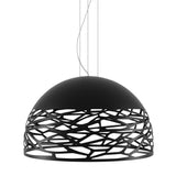 Kelly Dome Pendant by Lodes, Finish: Black Matte, White Matte, Bronze, Champagne, Size: Small, Medium, Large,  | Casa Di Luce Lighting