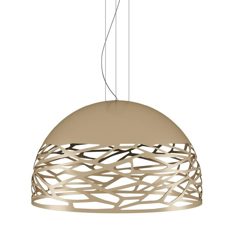 Kelly Dome Pendant by Lodes, Finish: Champagne, Size: Large,  | Casa Di Luce Lighting