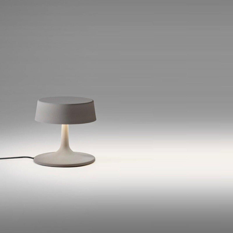 China Table Lamp by Penta, Color: Matt Maron Glace-Penta, Size: Small,  | Casa Di Luce Lighting
