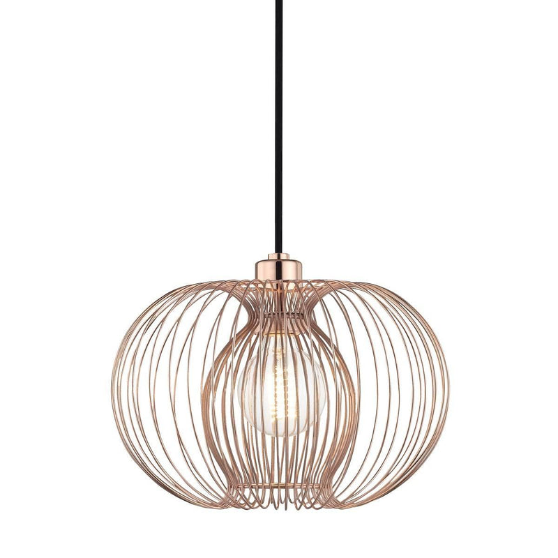 Jasmine Pendant by Mitzi, Finish: Polished Copper-Mitzi, Size: Small,  | Casa Di Luce Lighting