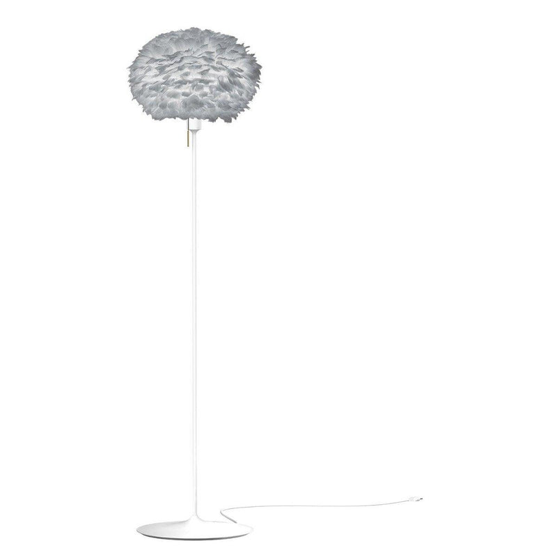 Eos Light Grey Floor Lamp by UMAGE, Finish: White, Size: Medium,  | Casa Di Luce Lighting