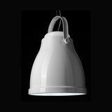 White Bell Pendant Light by Antonangeli