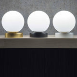 Lumi LP Table Lamp by Marchetti by Marchetti, Finish: White, Black, Satin Gold, Satin Copper, 24K Gold, Shiny Nickel, ,  | Casa Di Luce Lighting