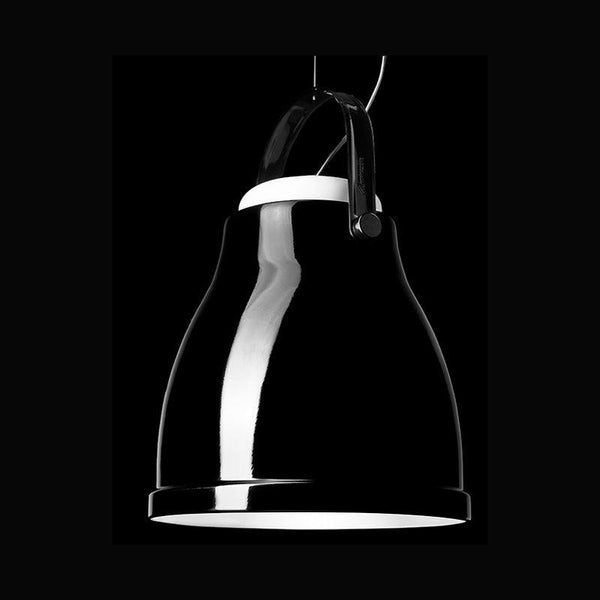 Black Bell Pendant Light by Antonangeli