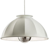 Cupola 63 Pendant by Fortuny by Venetia Studium, Color: White, Finish: White,  | Casa Di Luce Lighting