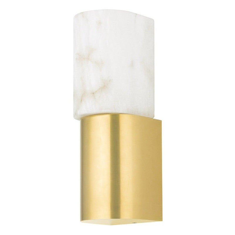 Jamesport Wall Sconce by Hudson Valley, Finish: Brass Aged, ,  | Casa Di Luce Lighting