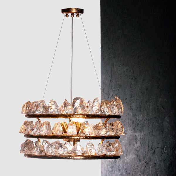 Icicles 1090/9 Chandelier by Possoni, Title: Default Title, ,  | Casa Di Luce Lighting