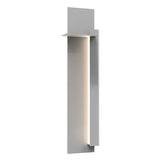 Backgate Indoor-Outdoor Sconce By Sonneman Lighting, Size: Large, Finish: Textured Gray, Orientation: Right