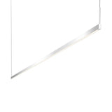 Thin-Line LED Pendant By Sonneman Lighting, Size: X Large, Finish: Bright Satin Aluminum