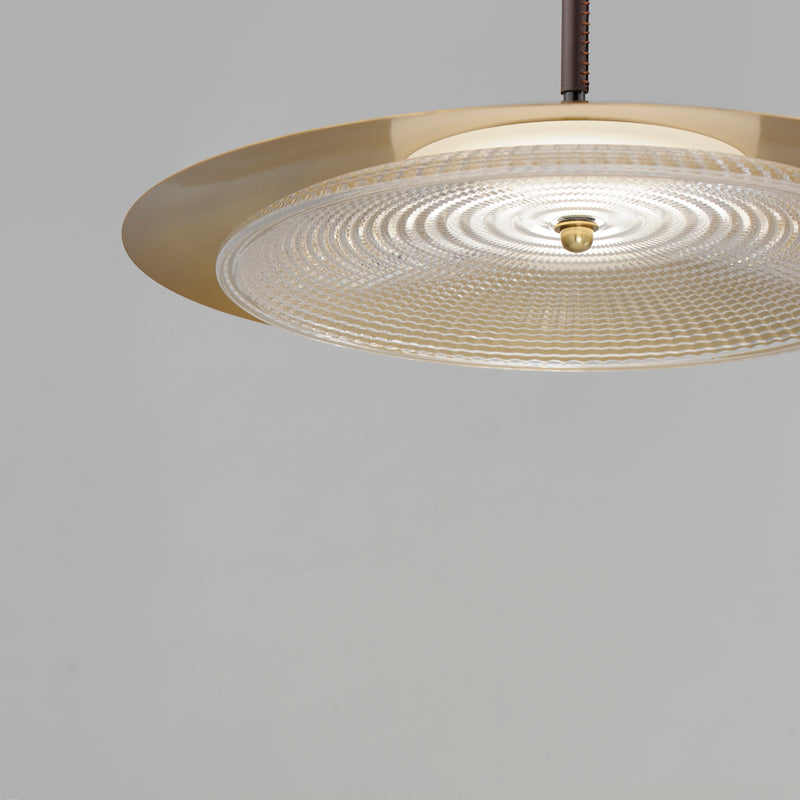 Prismatic Pendant Light By Studio M, Finish: Natural Aged Brass