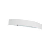 Curve Wall Sconce by Linea Light, Finish: White, Size: Large,  | Casa Di Luce Lighting