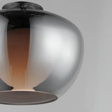 Incognito Ceiling Light By Studio M, Size: Large, Finish: Gunmetal
